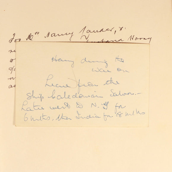 1981 So Ends This Day Sir John Williams Australian Maritime History Book SIGNED