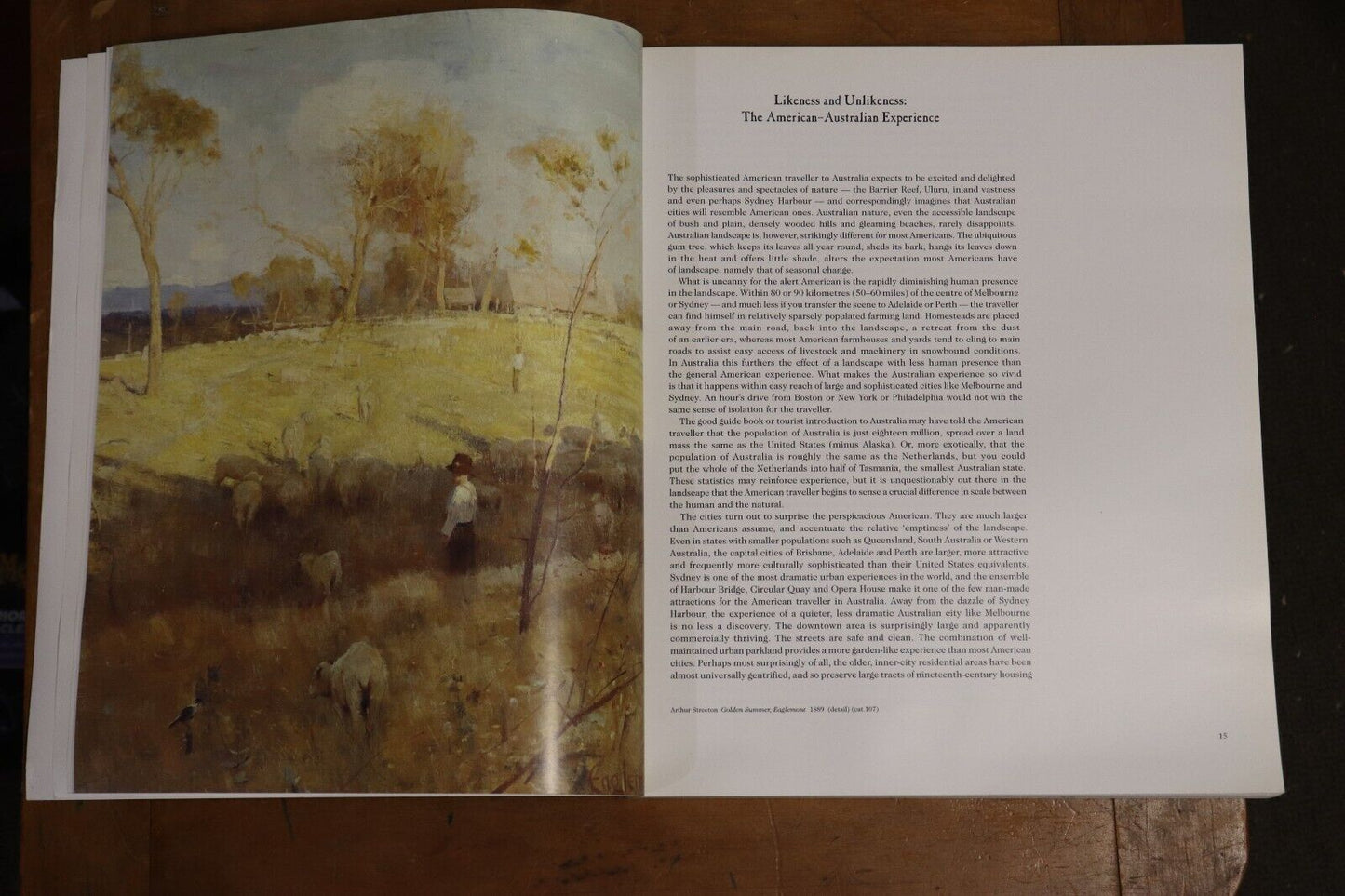 1998 New Worlds From Old: Landscape Painting Australian & American Art Book