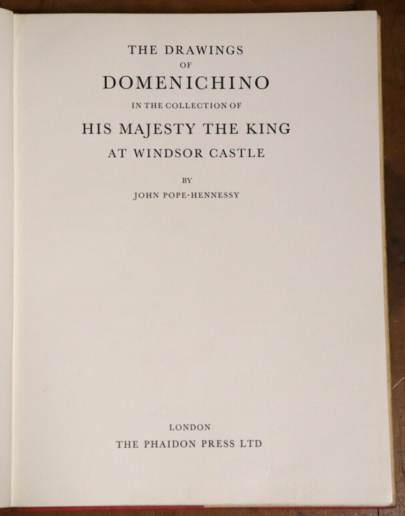 1948 3vol Drawings At Windsor Castle 1st Edition Antique British Art Books