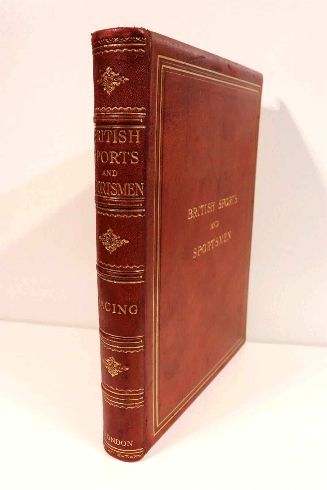 c1920 British Sports & Sportsmen - Racing - Antique Sports History Book 1st Ed