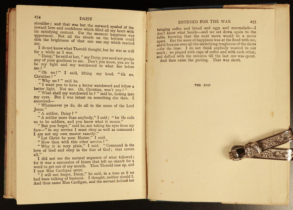 c1923 Daisy by Elizabeth Wetherell American Religious Childrens Book Dustjacket