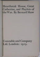 c1920 6vol Collected Works Of Bernard Shaw Literature Book Collection-3