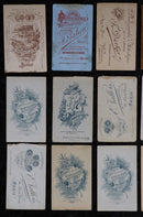 Collection of 18 Victorian Era French Studio Portrait Photographs-5