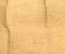 1767 Indenture Conveyance English Legal Document Manuscript Vellum Lease-12