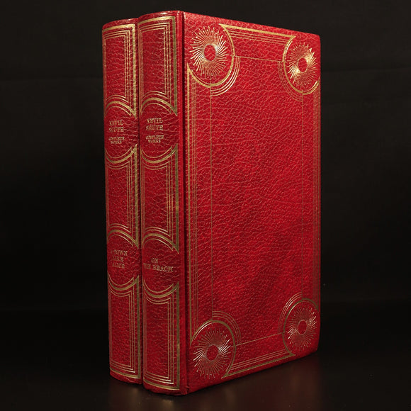 Town Like Alice & On The Beach by Nevil Shute c1968 Vintage Fiction Books 2vol