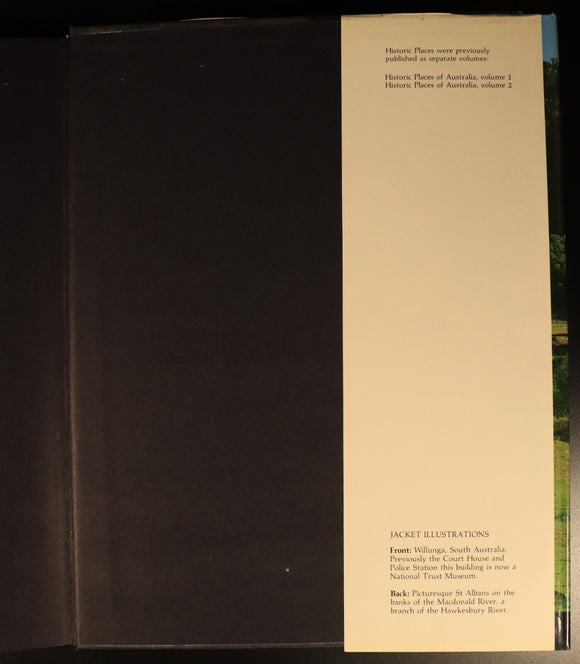1982 Historic Places Australia 2vol Architecture Reference Book National Trust
