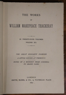 1879 The History Of Samuel Titmarsh by WM Thackeray Antique British Fiction Book-2