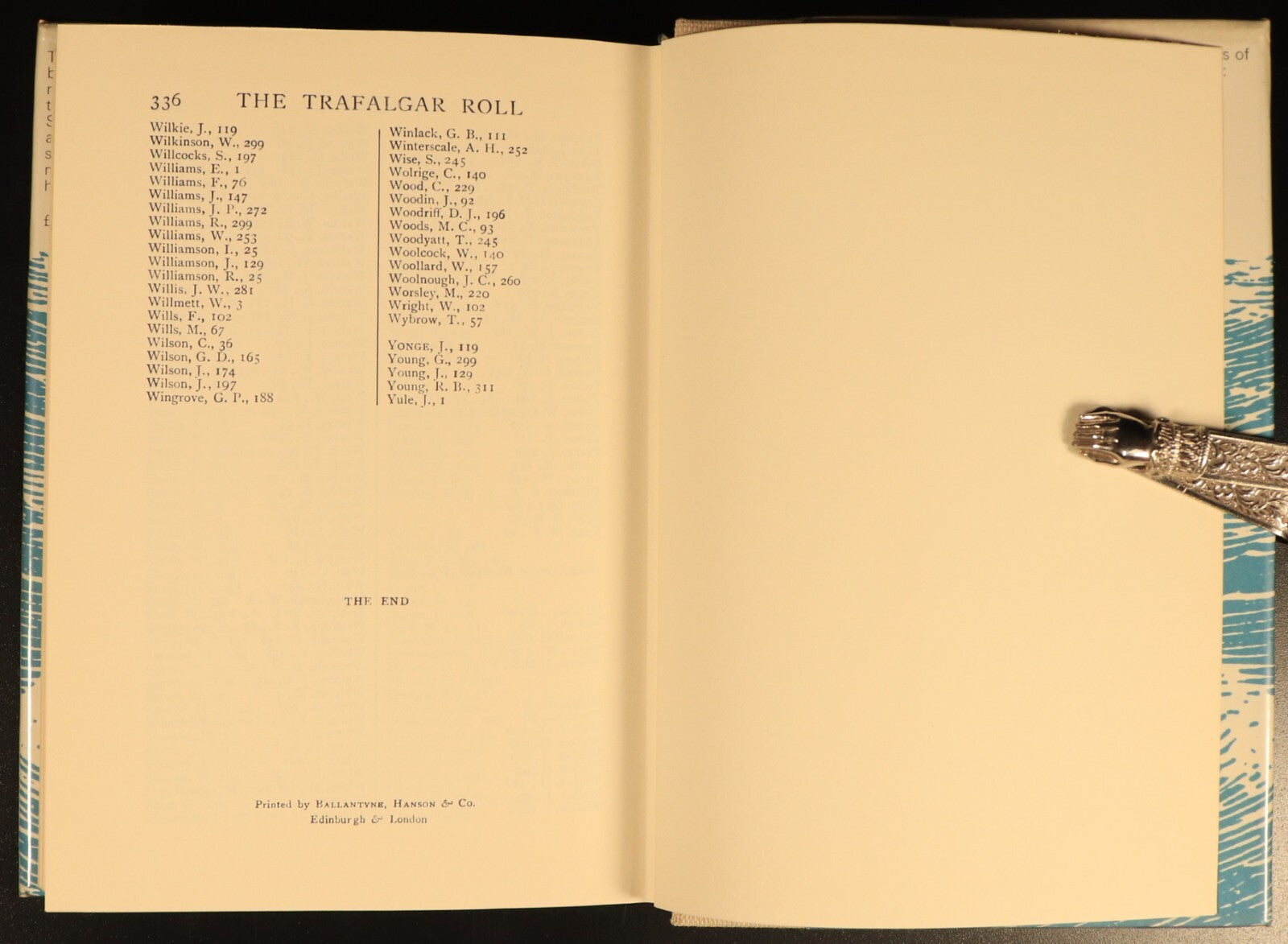The Trafalgar Roll by RH Mackenzie Military & Maritime Reference Book Facsimile