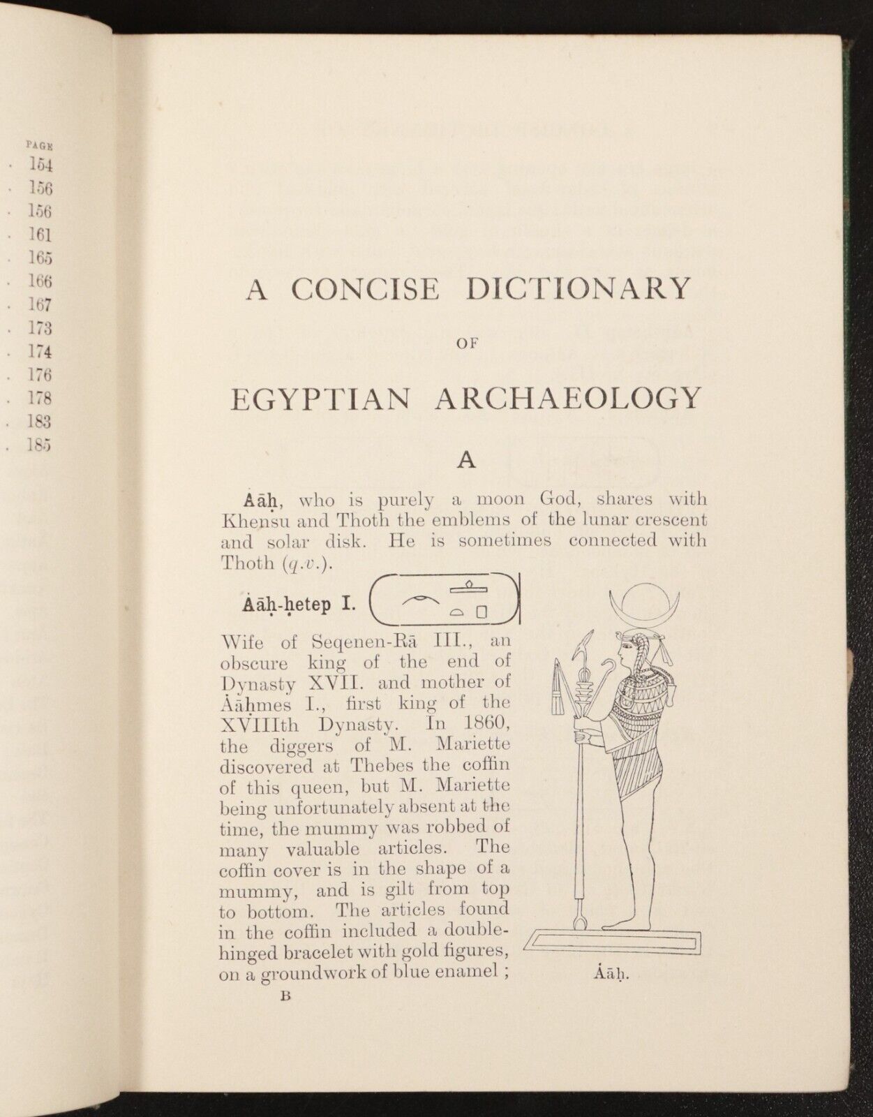 1902 A Concise Dictionary Of Egyptian Archaeology Antique History Book Egypt