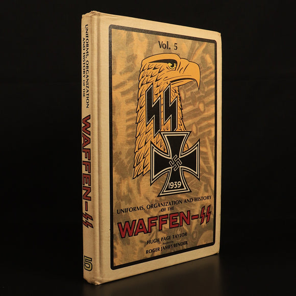 Uniforms, Organization & History Of Waffen SS 1982 1st Ed Military History Book
