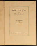 1919 Das Kalte Herz by Wilhelm Hauff Antique German Childrens Fairytale Book-4