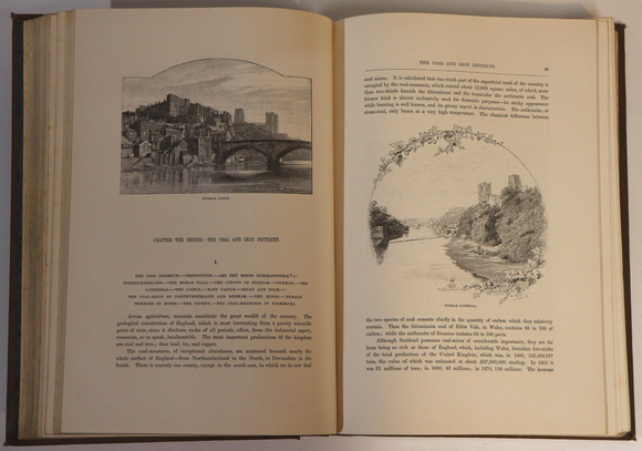 1887 England, Scotland & Ireland Picturesque Antiquarian British History Book