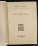 1889 Ancient Rome In Light Of Recent Excavations Antique Archaeology Book-3