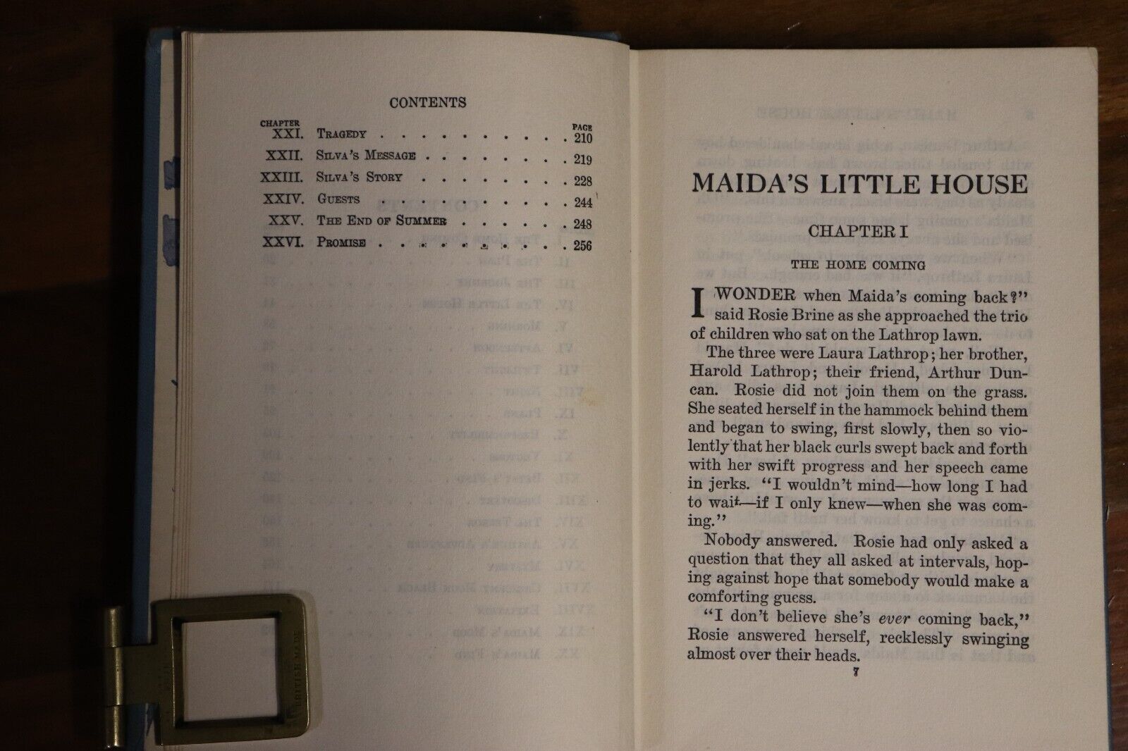 1921 Maida's Little House by Inez Haynes Irwin Antique American Fiction Book