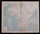 1889 Lett's Popular Atlas 2nd Edition 128 Folding Maps Antique Atlas Book-9
