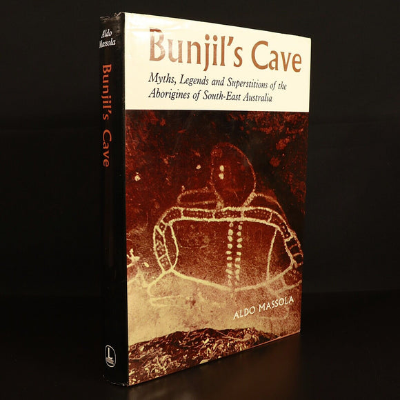 1968 Bunjil's Cave by Aldo Massola Australian Aboriginal Myths & Legends Book