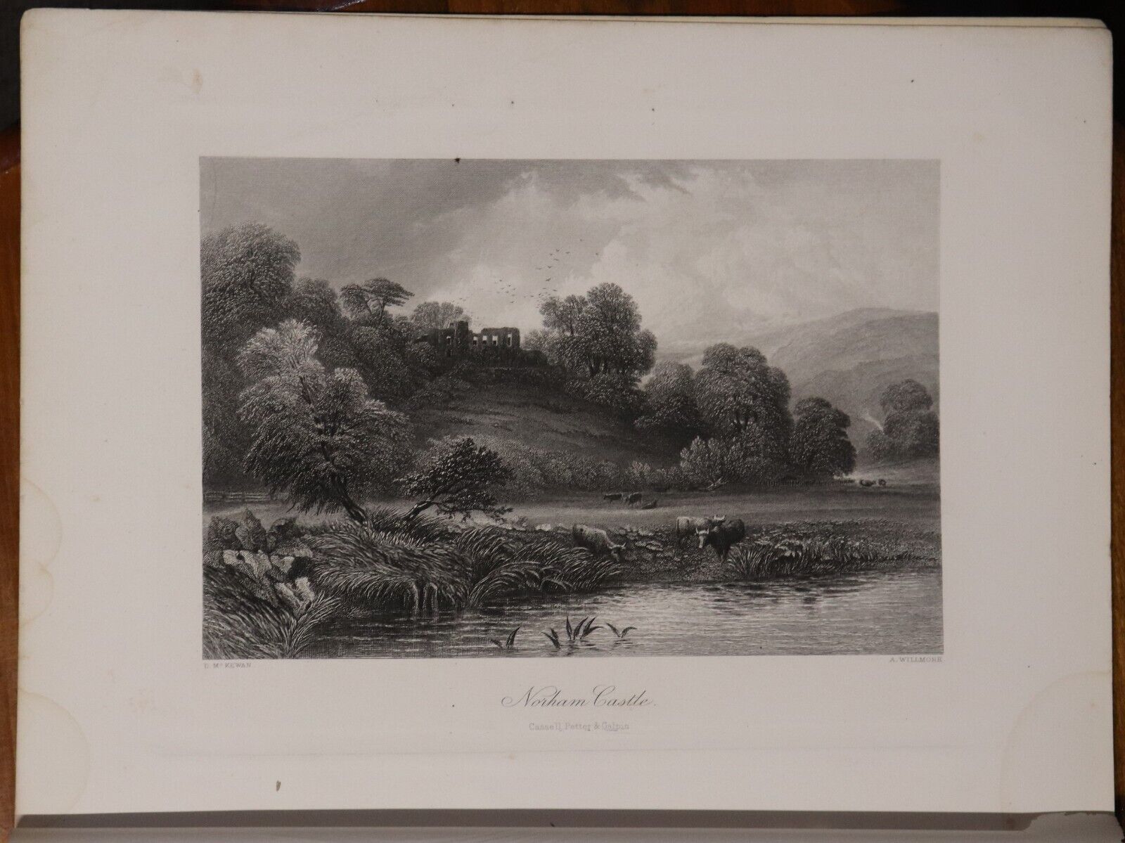 c1875 Picturesque Europe - Division 6 Rare Antiquarian Engravings Plates Book - 0