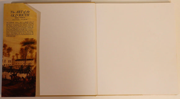 1983 The Art Of The Old South Vintage American Art & Architecture Book