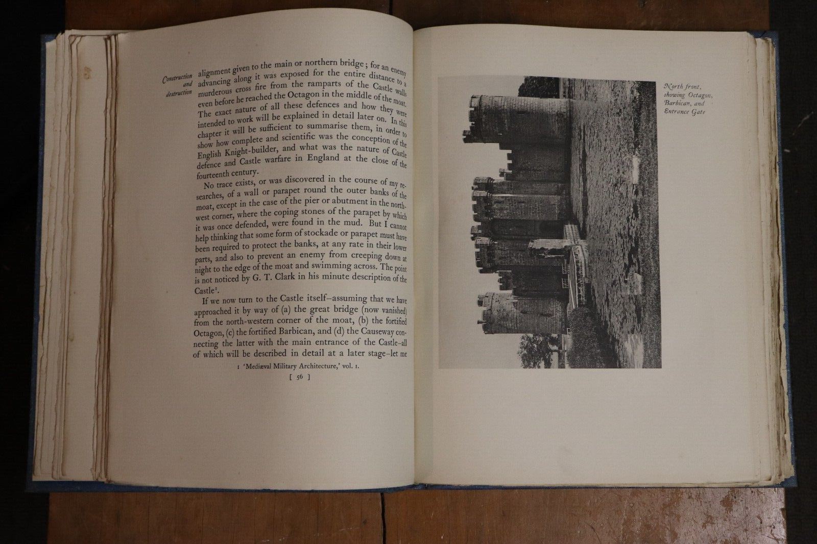 1926 Bodiam Castle: Sussex Marquis of Curzon Antique British Architecture Book