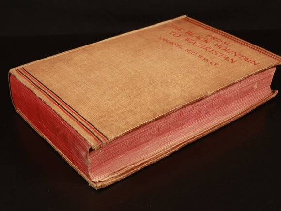 1912 From Black Mountain To Waziristan Antique British Military History Book