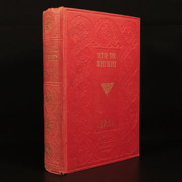 c1900 Out Of The Hurly-Burly by Max Adeler Antique American Fiction Book