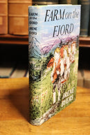 1961 Farm On The Fjord by Irene Byers Childrens Story Book British Fiction-5