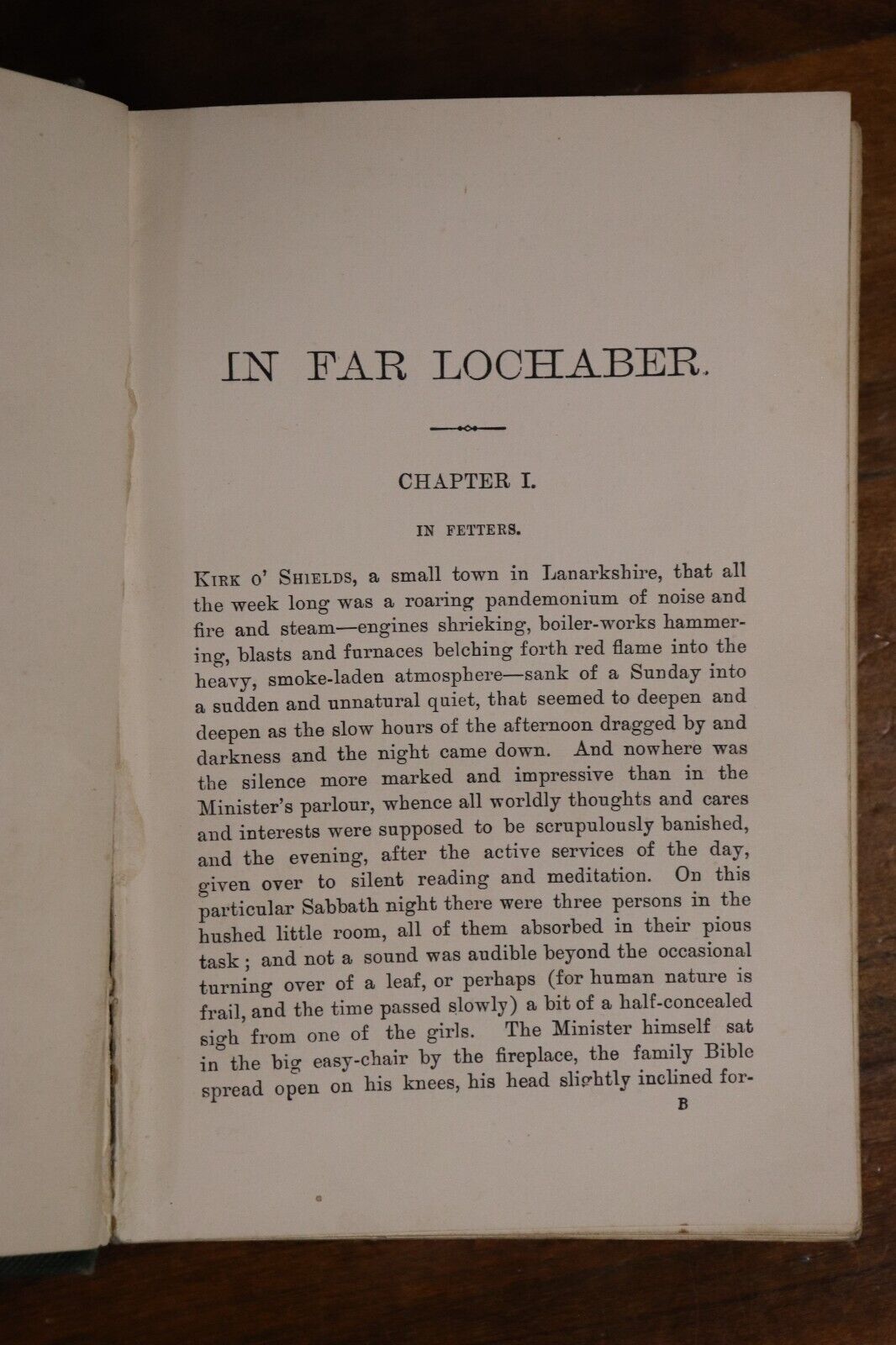 1892 In Far Lochaber by William Black Antique Scottish Fiction Literature Book