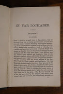 1892 In Far Lochaber by William Black Antique Scottish Fiction Literature Book-4