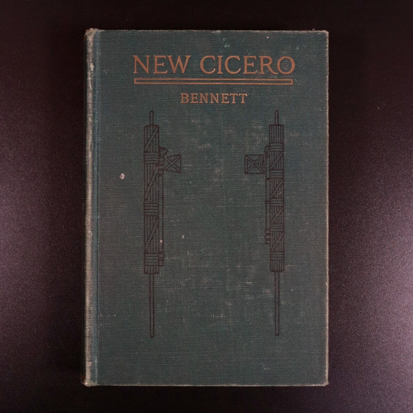 1946 Selections From Cicero by Charles E. Bennett Antique Roman History Book