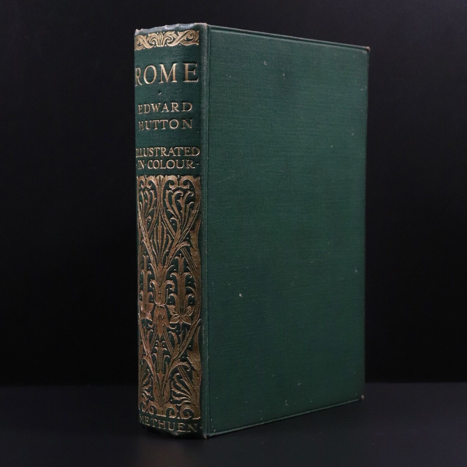 1910 Rome by Edward Hutton Antique Roman History Book Illustrated 2nd Edition