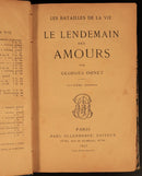 1893 Le Lendemain Des Amours by Georges Ohnet Antiquarian French Fiction Book-5
