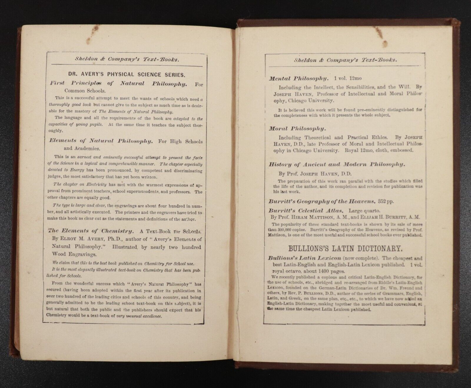 1886 The Elements Of Political Economy by F. Wayland Antique Economics Book