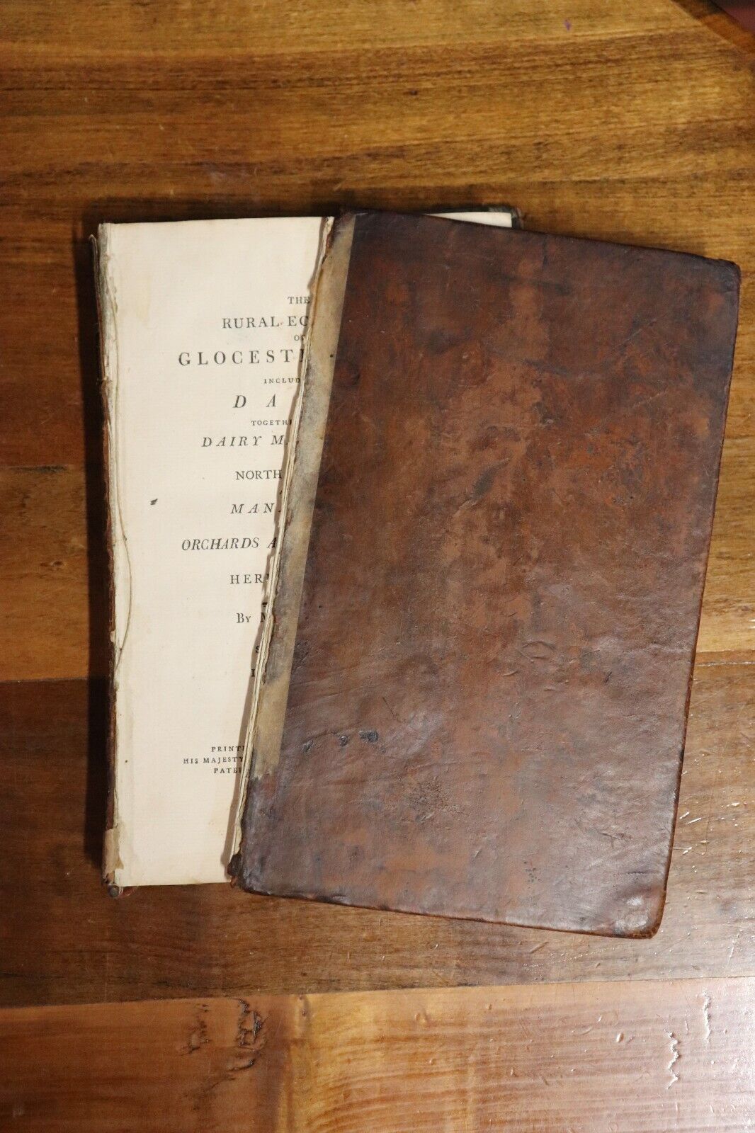 1796 The Rural Economy of Glocestershire Antiquarian British History Book