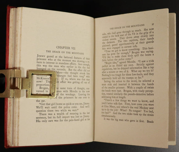 1938 Death In The Morning by Harry Hodge Antique Australian Fiction Book