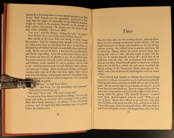 1963 Tourmaline by Randolph Stow Vintage Australian Fiction Book 1st Edition