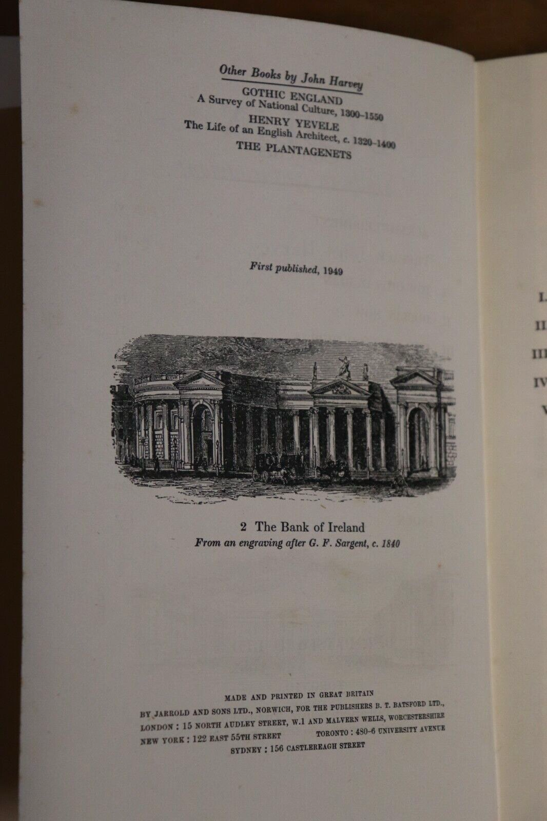 1949 Dublin: John Harvey Antique British Irish History Book 1st Edition