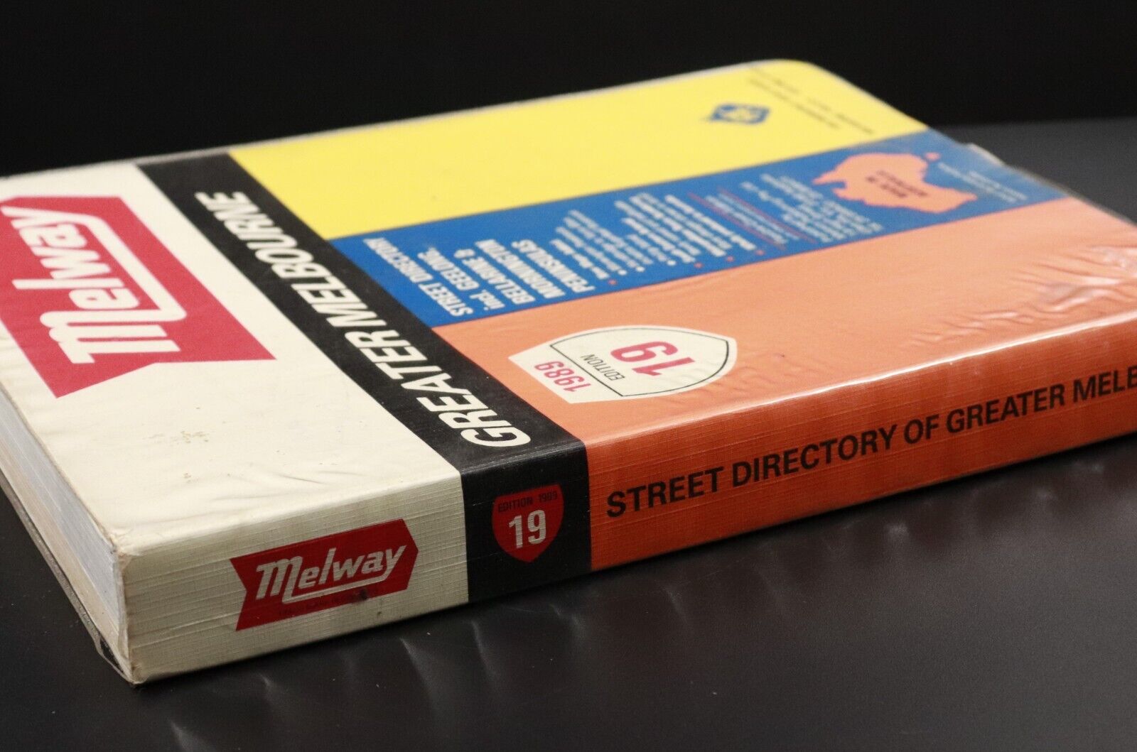1989 Melway Street Directory Of Greater Melbourne Maps Book Melways Sleeve - 0