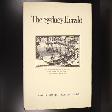 c1982 The Sydney Morning Herald 1831 to 1832 Australian Newspaper Facsimile Book