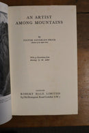 1957 An Artist Among Mountains Victor Coverley Price British Art History Book-3