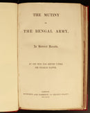 1857 The Mutiny Of The Bengal Army by GB Malleson Antique Military History Book-5