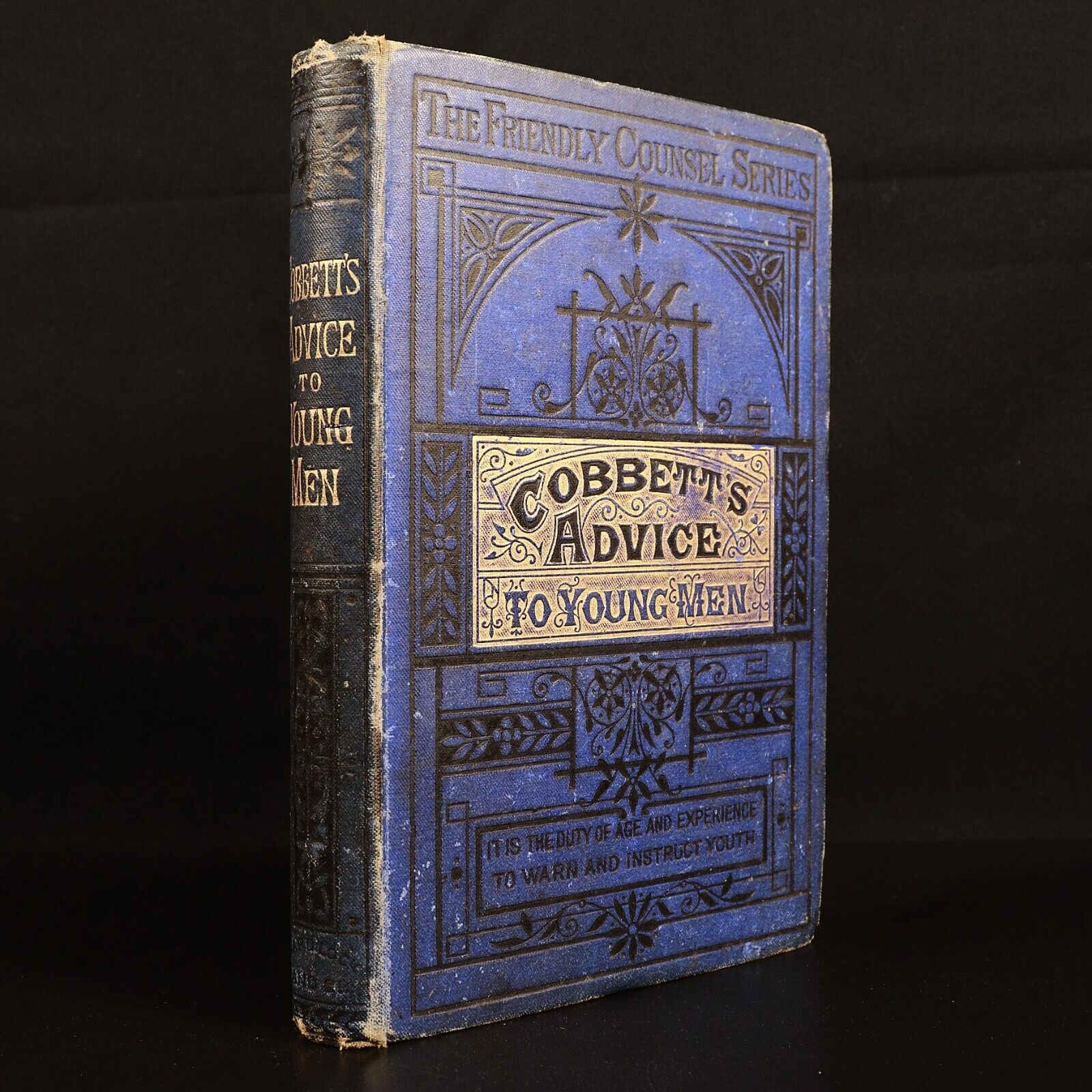 1885 Cobbett's Advice To Young Men Antiquarian British Self Help Guidance Book