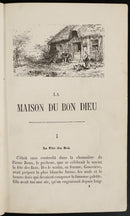 1883 La Maison Du Bon Dieu by Emilie Carpentier French Antique Fiction Book-3