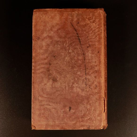 1848 The Complete Works Of Robert Burns by J Currie Antique Scottish Poetry Book