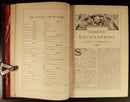 1895 Chambers's Encyclopaedia Vol. X Antique History Book With Maps Leather-11