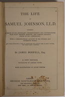 c1859 Life Of Samuel Johnson by James Boswell Antique Literature Biography Book-4