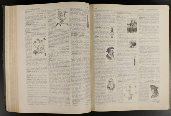 1933 Larousse Du Xxe Siecle Vol.6 by Paul Auge' French Reference Book