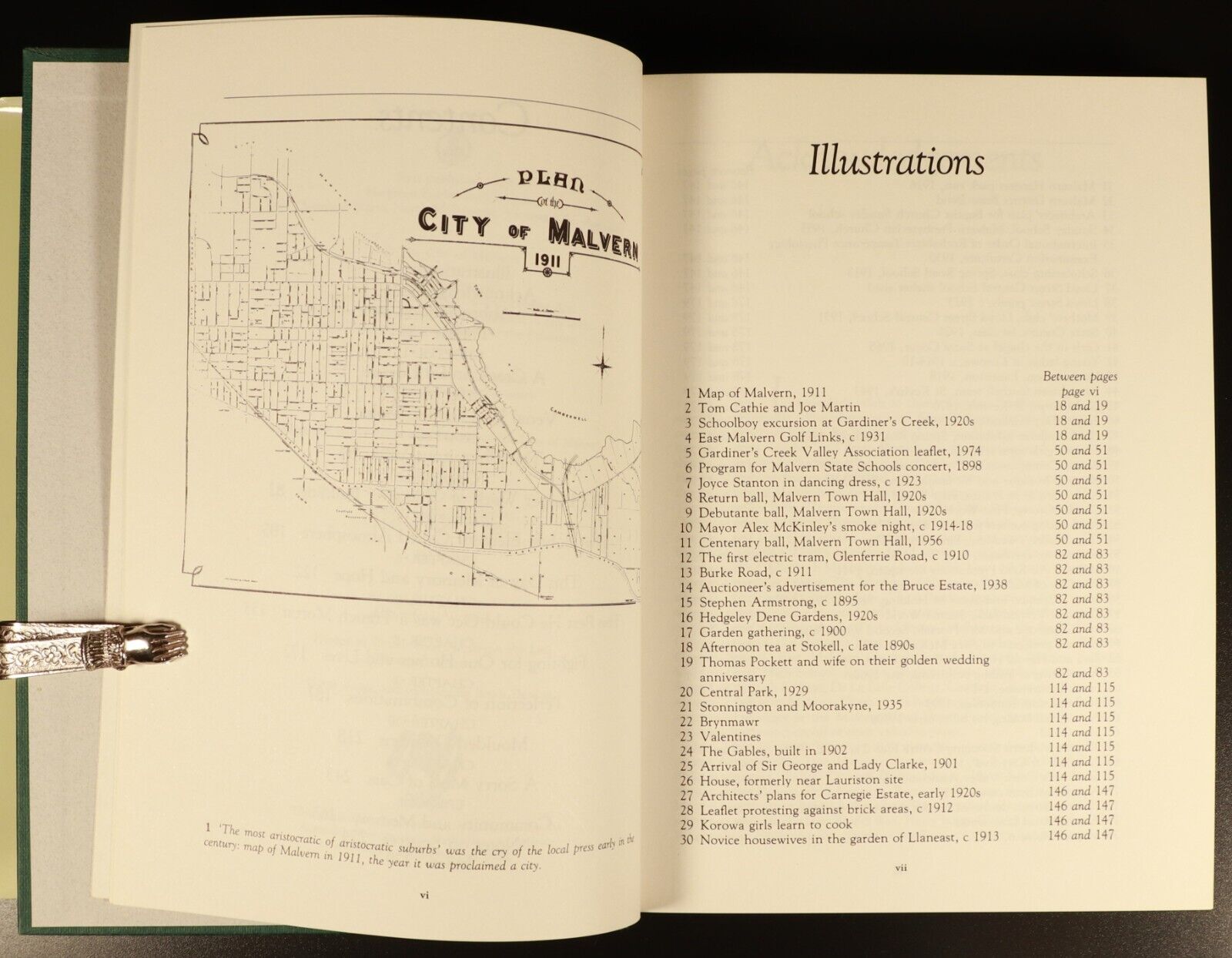 Private & Public Memory History Of Malvern by L. Strahan Australian History Book