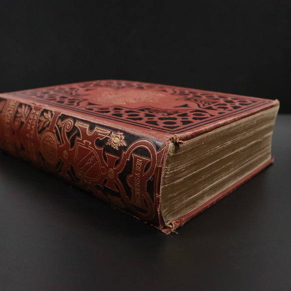 1883 Works Of William Shakespeare C&M Cowden Clarke Antique Literature Book