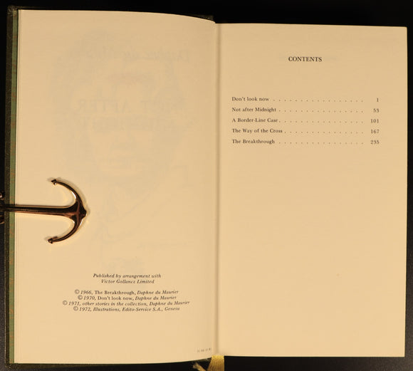 Daphne Du Maurier Rebecca & Midnight Vintage Fiction Books 2vol Heron Books