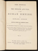 c1890 4vol History Decline & Fall Roman Empire by E. Gibbon Antiquarian Book Set-8